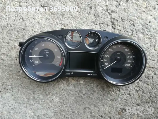 Ттабло Километраж Peugeot RCZ Пежо РЦЗ 308 1.6 THP 200кс