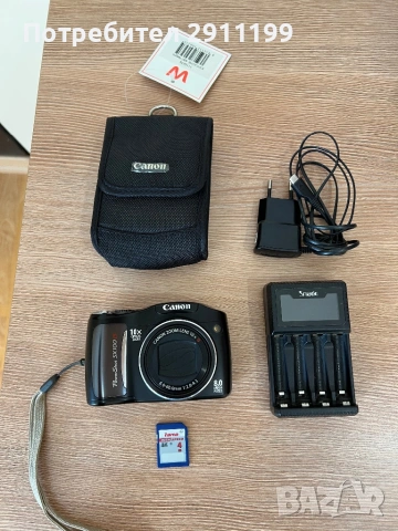 Фотоапарат Canon 8 Mp, Japan с подаръци