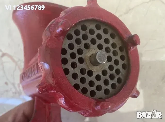 Месомелачка чугунена (България) -Истинска, снимка 4 - Месомелачки - 52267540