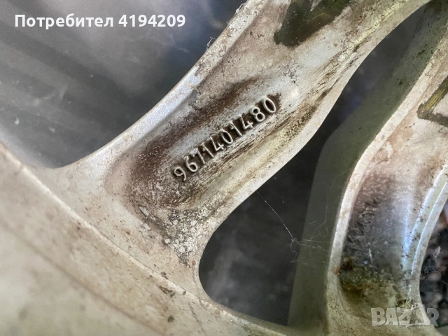 508 1 брой джанта Peugeot 508, снимка 3 - Гуми и джанти - 51774915