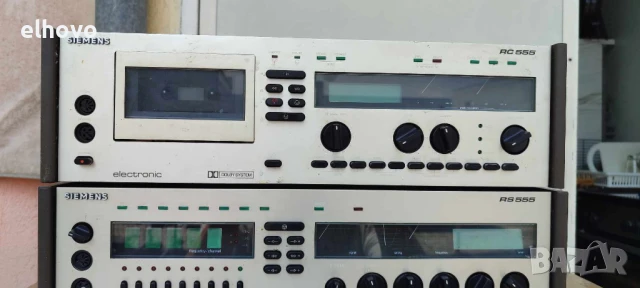 Ресивър, дек Siemens RS, RC 555, снимка 2 - Ресийвъри, усилватели, смесителни пултове - 50615527
