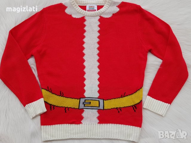 Коледен пуловер размер М, снимка 2 - Пуловери - 34843316