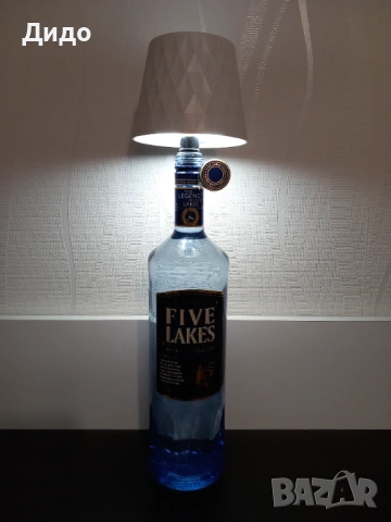 Сензорна LED лампа за бутилка с акумулаторна батерия, снимка 3 - Лед осветление - 53777878