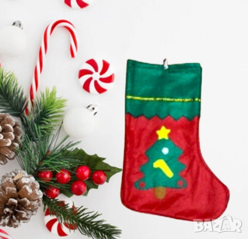 Празничен коледен ботуш за незабравимо настроение, снимка 4 - Други стоки за дома - 52289970