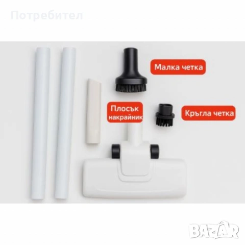 Акумулаторна домакинска ръчна прахосмукачка с 5 накрайника, снимка 10 - Прахосмукачки - 53510039