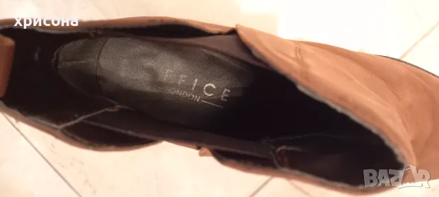 Нови кафяви боти на токче, снимка 4 - Дамски боти - 48193456