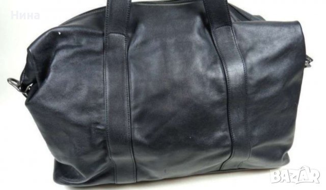 Кожен сак | Пътна чанта от естествена кожа TUMI ALPHA, снимка 3 - Сакове - 39135289