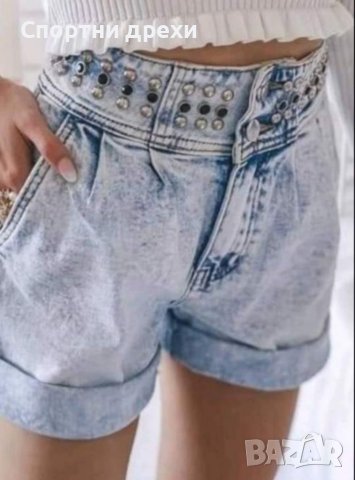 Къси дамски дънкови панталонки , снимка 1