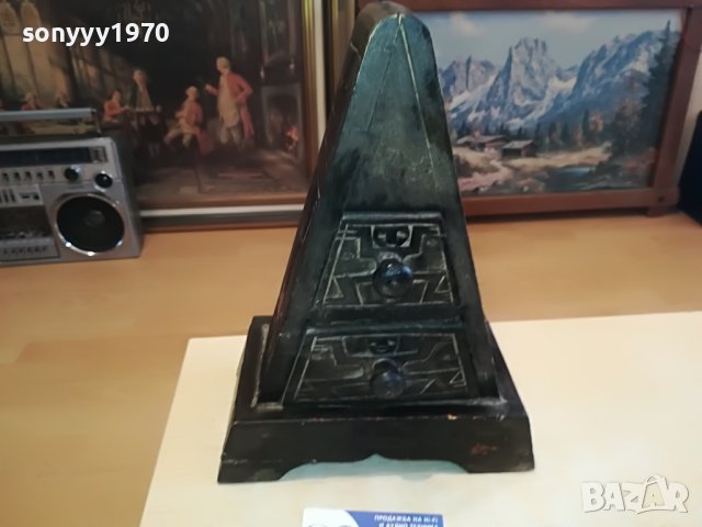 ПИРАМИДА 30Х22Х13СМ-ДЪРВО АНТИК 2003231151, снимка 3 - Антикварни и старинни предмети - 40067320