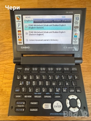 Електронен преводач CASIO Ex-word EW-G570C, снимка 2 - Електронни четци - 51845430