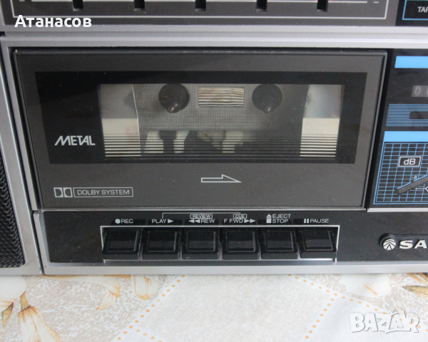 Sanyo C30  Radio Cassette Player Boombox, снимка 10 - Радиокасетофони, транзистори - 44819591