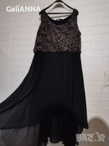 СТРАХОТНА ЕФИРНА РОКЛЯ 2XL, снимка 4 - Рокли - 41631903