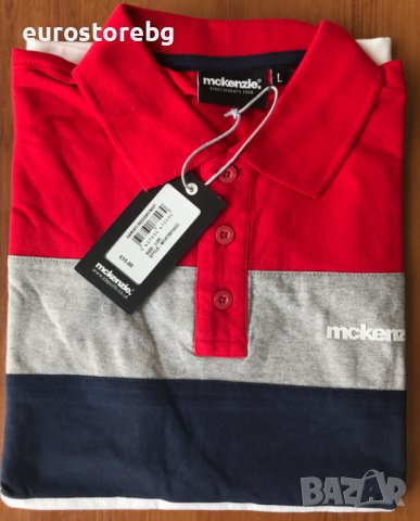 Последни 50 бройки мъжки поло тениски McKenzie Размери S, M и L, снимка 4 - Тениски - 41559455