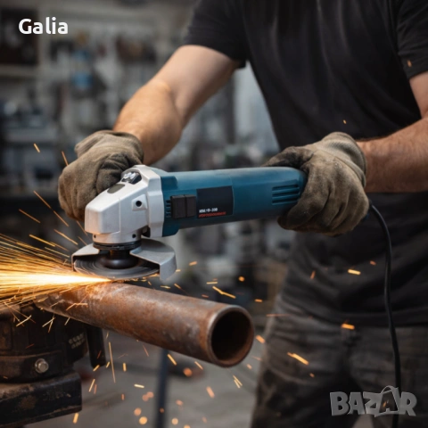 Ъглошлайф на ток Kraftroyal, снимка 2 - Други инструменти - 53779848