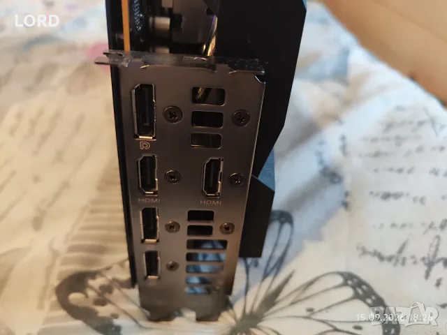 Видеокарта Asus RTX 3060Ti 8GB Dual OC V2, снимка 5 - Видеокарти - 56086528