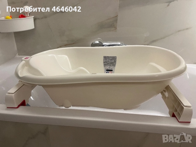 Ергономична вана за бебе Ok Baby, снимка 4 - За банята - 52348362