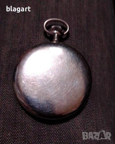 Джобен швейцарски часовник, снимка 4 - Антикварни и старинни предмети - 42653825