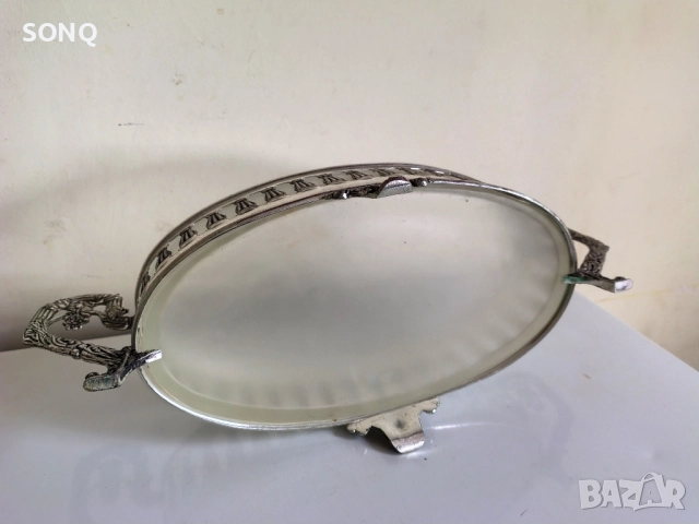 Невероятно Красив Посребрен Съд, снимка 4 - Антикварни и старинни предмети - 51782915