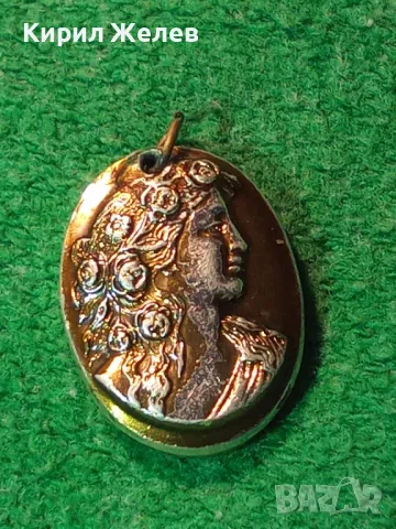 РЕТРО КАМЕЯ МЕДАЛЬОН 3205, снимка 9 - Колиета, медальони, синджири - 30580738