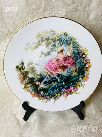порцеланова чиния за стена , снимка 2 - Декорация за дома - 48812948