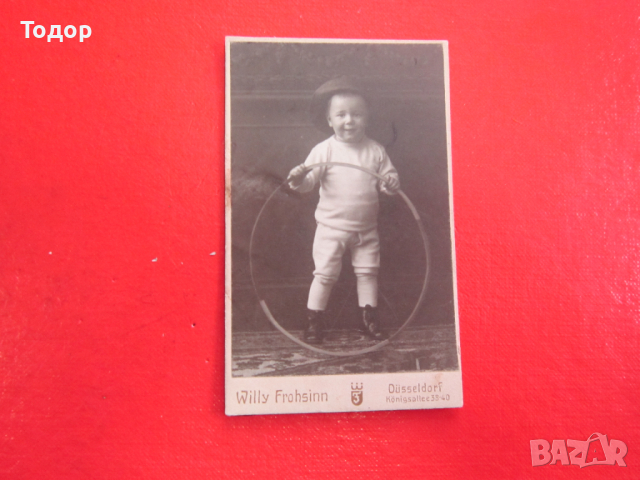 Стара снимка на дебел картон 2, снимка 3 - Колекции - 36192627