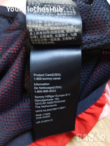 Tommy Jeans S size Дамска ветровка, снимка 6 - Якета - 53273336