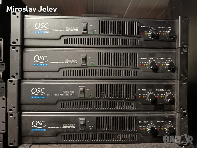 стъпало Qsc 850, снимка 3 - Ресийвъри, усилватели, смесителни пултове - 49887120