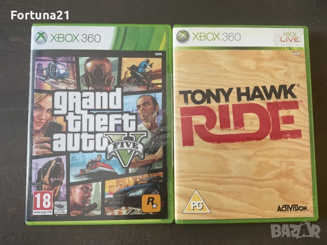 XBOX 360 - GTA 5 , Tony Hawk Ride