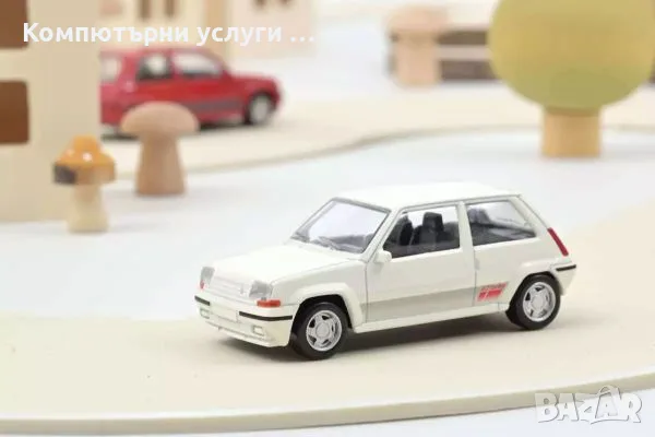 RENAULT 5 SUPERCINQ Phase II 1989 - мащаб 1:43 на Norev моделът е нов в кутия, снимка 6 - Колекции - 55750047