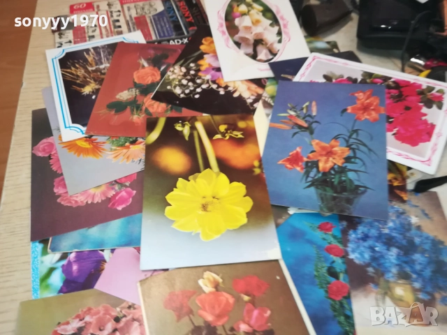 36 КАРТИЧКИ С ЦВЕТЯ ОТ СОЦА 2508251506, снимка 4 - Филателия - 51483855