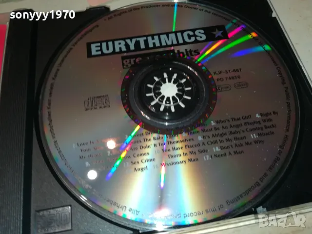 EURYTHMICS CD 0212241603, снимка 3 - CD дискове - 48196392