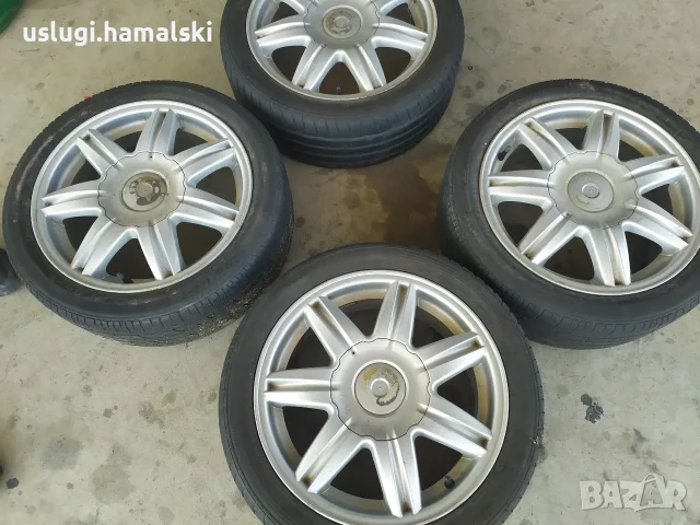 Алуминиеви джанти с гуми C4/A3, снимка 7 - Гуми и джанти - 55898906