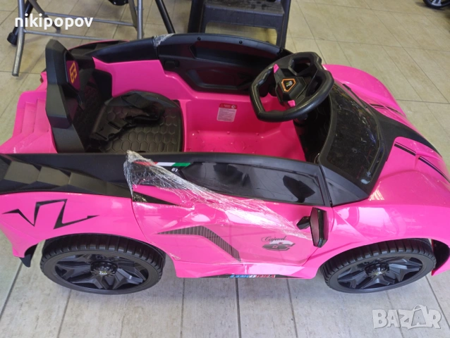 X Акумулаторна кола CORDOBA розова, снимка 3 - Детски велосипеди, триколки и коли - 53569563