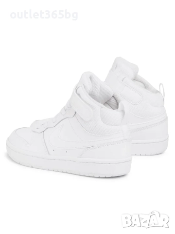 Nike - Court Borough Mid 2 (PSV) CD7783 100 Оригинал Код 443, снимка 4 - Детски маратонки - 51660651