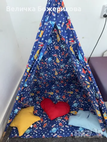 Палатка , снимка 2 - Играчки за стая - 48898678