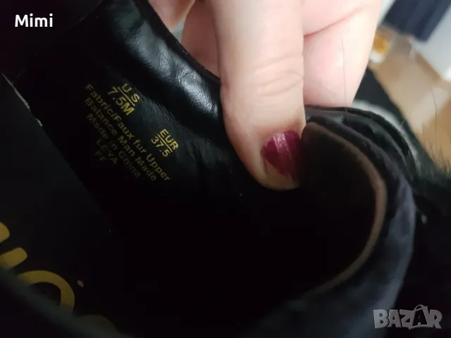 Маркови обувки с естествен пух 37.5, снимка 4 - Дамски ежедневни обувки - 48284977