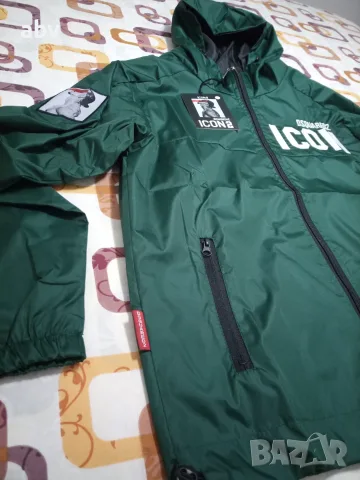 Нова ветровка яке Dsquared 2 Dsq D2 ICON, снимка 2 - Якета - 56111421