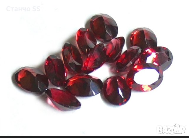 Гранат /червен/ 14бр. Afrika !!! 12 ct., снимка 7 - Други - 41408556