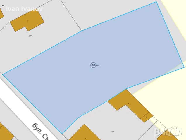 От собственик | Парцел 1837 кв.м | Лице 33 м | 19 км от Варна, снимка 3 - Парцели - 53676392