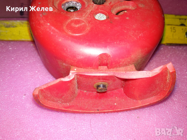 SLAVA MADE in USSR Стар ДЕТСКИ КОЛЕКЦИОНЕРСКИ РУСКИ БУДИЛНИК МЕХАНИЧЕН ЧАСОВНИК СЛАВА СССР 21994, снимка 5 - Антикварни и старинни предмети - 44540001
