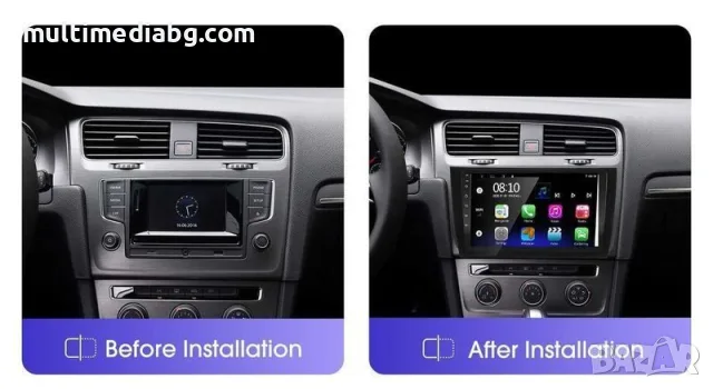 Volkswagen Golf 6 2008 - 2016  Мултимедия Навигация Android, снимка 2 - Аксесоари и консумативи - 51116795