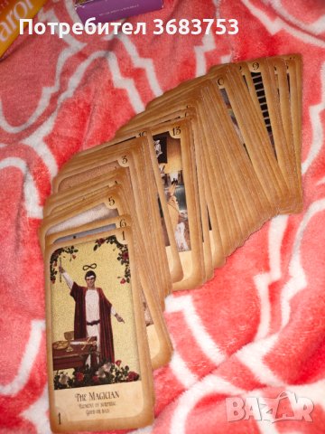 Tarot cards,Таро карти-комплект на английски език., снимка 7 - Други игри - 40326401