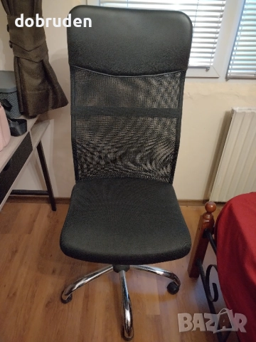 Промо! Черен офис стол в добро състояние, снимка 9 - Столове - 52914422