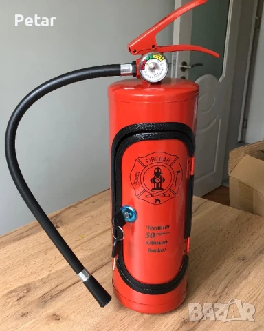 Пожарогасител Мини Бар за Уиски, Вино - подарък Сувенир, снимка 8 - Декорация за дома - 42820722