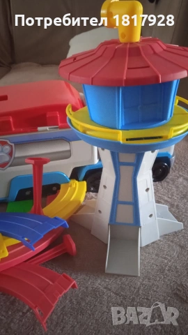paw patrol/пес патрул камион и наблюдателна кула , снимка 8 - Коли, камиони, мотори, писти - 53585864