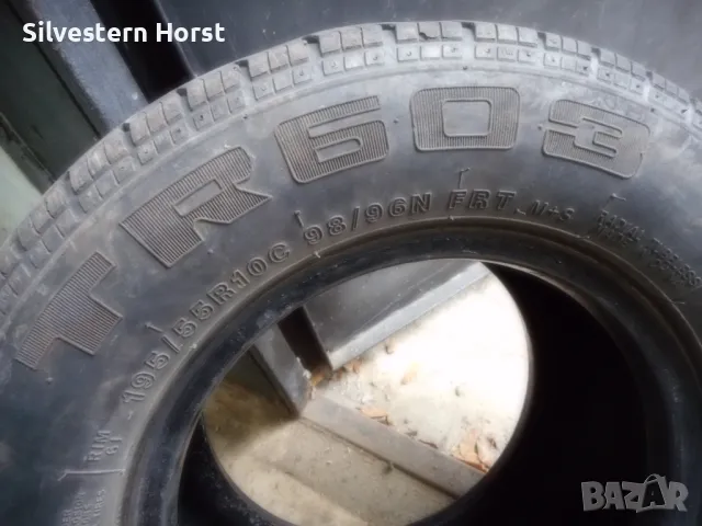 Гуми, усилени за ремарке/платформа- Security TR603 4x 195/55 R10C 98/96N , снимка 4 - Гуми и джанти - 49906348