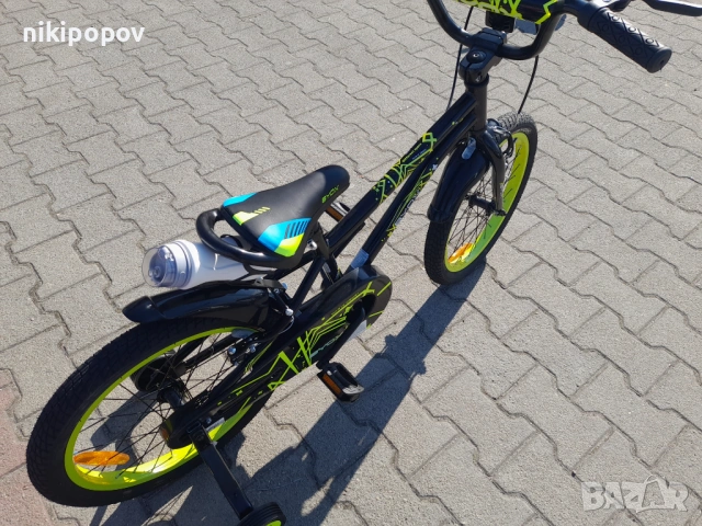 BYOX Велосипед 18" PIXY черен, снимка 6 - Велосипеди - 53772988