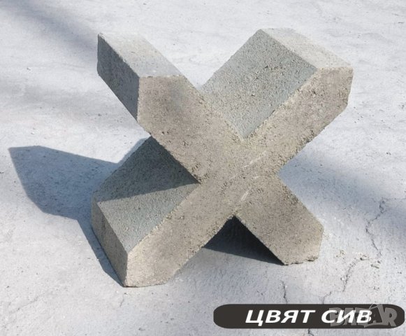 Декоративни БЛОКЧЕТА бетонни модел "ХИКС" за зидане на ограда --КАПАЦИ за ограда от блокчета., снимка 6 - Строителни материали - 42099636