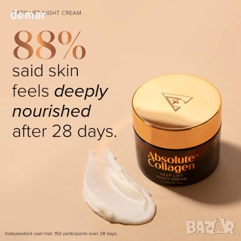 Нощен крем с лифтинг ефект колаген Absolute Collagen 50 ml, снимка 3 - Козметика за лице - 42641652