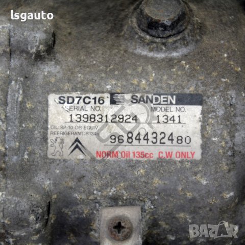 Компресор климатик Peugeot 3008 I 2007-2015 ID:103424, снимка 3 - Части - 41185217